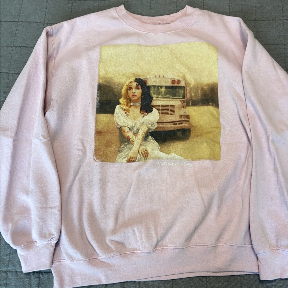 Melanie Martinez Pink Graphic Sweatshirt